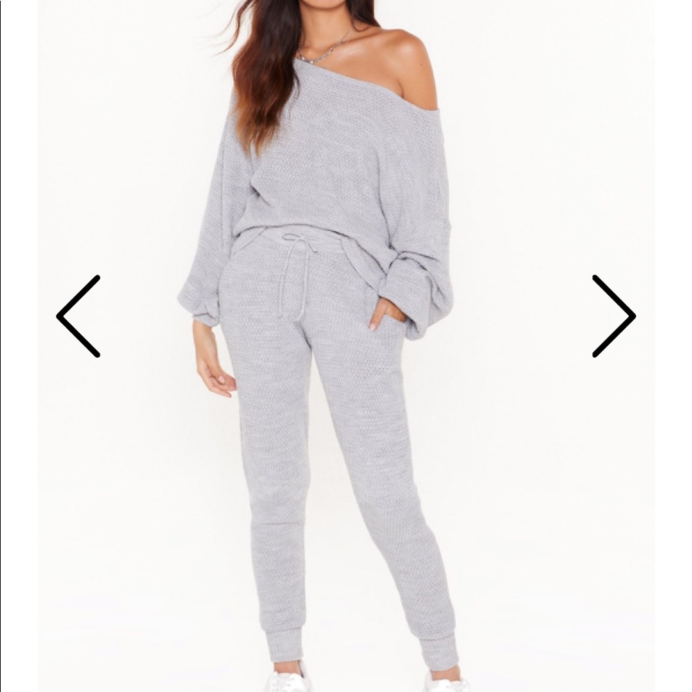 NWT Nasty Gal Knit Lounge Set